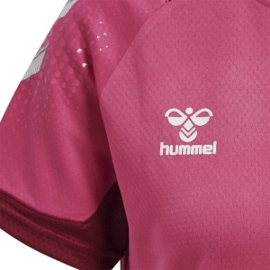 Tricou de joc hummel Lead Poly - femei, grena - Img 3