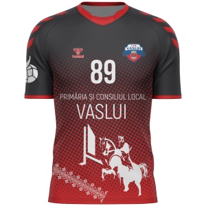 Tricou oficial joc CSM Vaslui handbal - negru