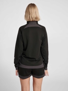 Bluza trening hummel Lead Poly cu fermoar - femei, negru - Img 8