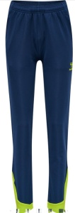 Pantaloni trening hummel Lead Poly - femei, albastru-verde - Img 2