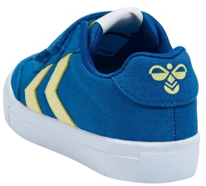 Pantofi sport hummel HOP JR - copii, albastru-galben - Img 6
