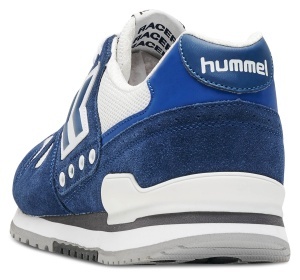 Pantofi sport hummel Marathona Suede Retro Trainer - adulti, albastru - Img 4