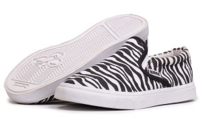 Pantofi sport hummel Slip-On Zebra JR - copii - Img 3