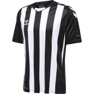 Tricou de joc hummel Core XK Striped - adulti, negru-rosu 211458-2030 - Img 5