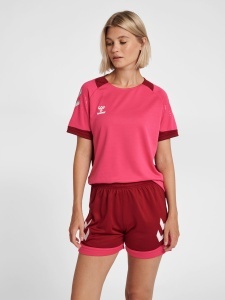 Tricou de joc hummel Lead Poly - femei, grena - Img 6