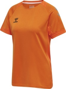Tricou de joc hummel Lead Poly - femei, portocaliu