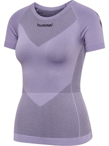 Tricou hummel First Seamless - femei, mov 202644-3106