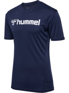 Tricou hummel Logo poliester- adulti unisex , 226163 - Img 2