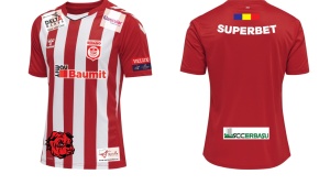 Tricou oficial de joc hummel 211458 - Dinamo Bucuresti - Img 2