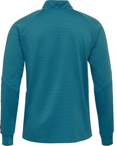 Bluza hummel Authentic Poly - copii, turcoaz - Img 2