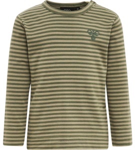 Bluza hummel Mullet - copii, kaki - Img 2