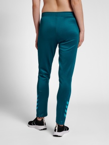 Pantaloni trening hummel Core XK Poly - femei, vernil 212656-7058 - Img 4