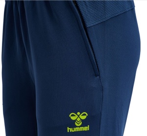 Pantaloni trening hummel Lead Poly - femei, albastru-verde - Img 6