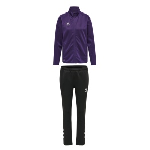 Trening hummel Core XK Poly cu fermoar - femei, mov-negru, 212653-212656
