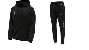 Trening hummel Core XK - unisex, negru, 211484-2001-211472/5-2001