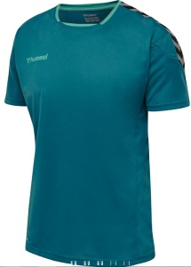 Tricou de joc hummel Authentic Poly - barbati, albastru - Img 3
