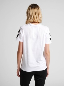 Tricou hummel Legacy Chevron - unisex, alb - Img 5