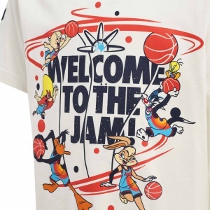 Tricou hummel Space Jam Tres - copii, alb - Img 5