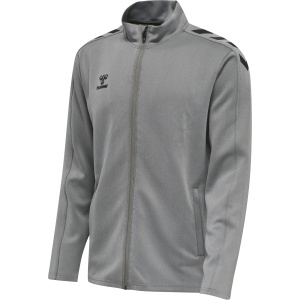 Bluza trening hummel Core XK Poly cu fermoar - unisex, gri 211481-2006