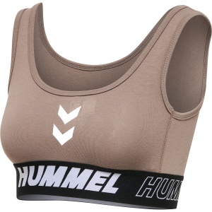 Bustiera hummel TE Maja bumbac, set 2 bucati - femei, negru-roz - Img 2