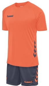 Echipament joc hummel Promo SET DUO - adulti, portocaliu-gri