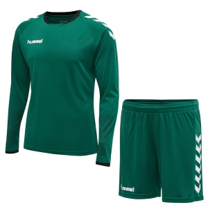 Echipament portar hummel Core GK - SET, verde-inchis
