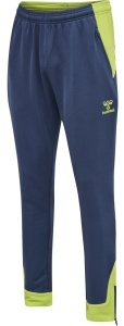 Pantaloni trening hummel Lead Poly - barbati, albastru-verde - Img 6