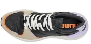 Pantofi sport hummel Reach LX 8000 - adulti, negru-crem - Img 4