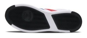 Pantofi sport hummel Stadil Light Canvas, alb-albastru-rosu - Img 2