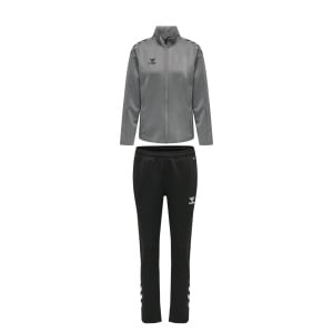 Trening hummel Core XK Poly cu fermoar - femei, gri, 212653-212656