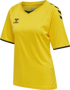 Tricou de joc hummel Core Volley - femei, galben