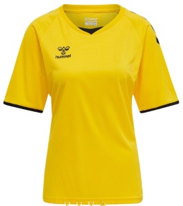 Tricou de joc hummel Core Volley - femei, galben - Img 8