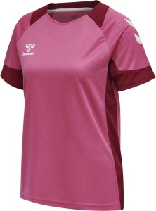 Tricou de joc hummel Lead Poly - femei, grena