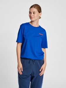 Tricou hummel Jose - unisex, albastru 215588- 7956 - Img 5