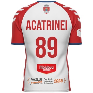 Tricou oficial joc CSM Vaslui handbal - alb - Img 2