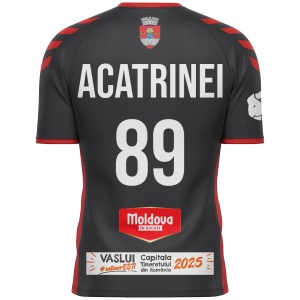Tricou oficial joc CSM Vaslui handbal - negru - Img 2