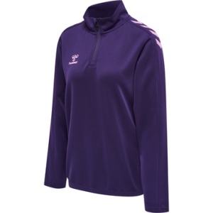 Bluza hummel Core XK fermoar scurt- femei, 211945