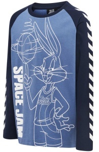 Bluza hummel Space Jam - copii, albastru