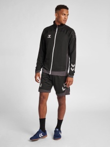 Bluza trening hummel Lead Poly cu fermoar - barbati, negru - Img 6