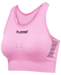 Bustiera hummel First Seamless - femei, roz - Img 3