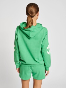 Hanorac hummel Legacy verde -bumbac, 216488- 6109 - femei - Img 4