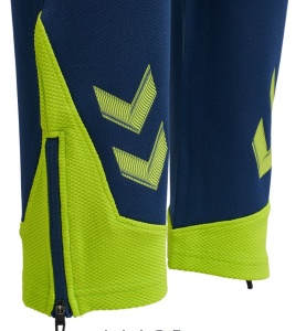 Pantaloni trening hummel Lead Poly - femei, albastru-verde - Img 3