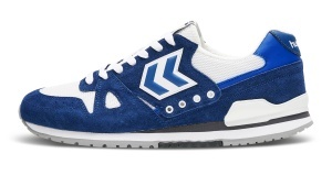 Pantofi sport hummel Marathona Suede Retro Trainer - adulti, albastru