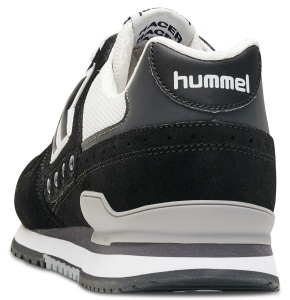 Pantofi sport hummel Marathona Suede Retro Trainer - adulti, negru - Img 3