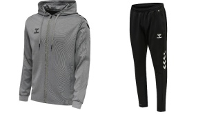 Trening hummel Core XK - unisex, negru, 211484-2001-211472/5-2001 - Img 2