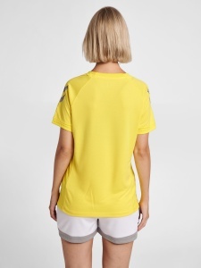 Tricou de joc hummel Lead Poly - femei, galben - Img 6