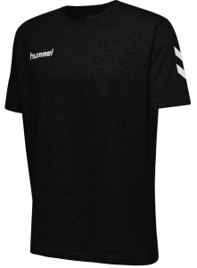 Tricou hummel GO, bumbac - copii, negru