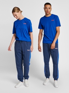 Tricou hummel Jose - unisex, albastru 215588- 7956 - Img 2