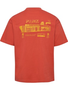 Tricou hummel Loose- unisex, 227549 - orange - Img 2