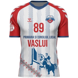 Tricou oficial joc CSM Vaslui handbal - alb